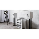 Enceinte bibliothèque Kef Q350 Blanc