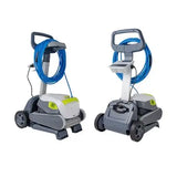 Robot de piscine électrique Dolphin T35 – nettoyage du fond, parois et ligne d’eau + système anti torsion câble Swivel + chariot