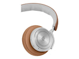 Bang & Olufsen Beoplay HX – Écouteurs avec micro – circum-aural – Bluetooth – sans fil, filaire – Suppresseur de bruit actif – jack 3,5mm – bois de charpente