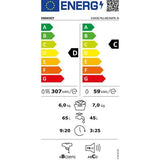 Lave linge séchant frontal INDESIT - EWDE761483WFRN