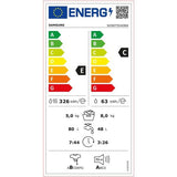 Lave linge séchant frontal SAMSUNG - WD80T554DBW
