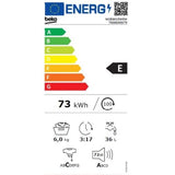 Lave linge frontal BEKO - WUE6610W0W - Lave-linge - frontal