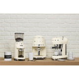 Cafetière SMEG - CGF01CREU - Machine à café - Moulin à café