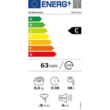 Lave linge frontal LG - F84V42IXS - Lave-linge - frontal
