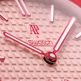 Montre Swatch x Audemars Piguet biocéramique Royal Pop Otto Rose
